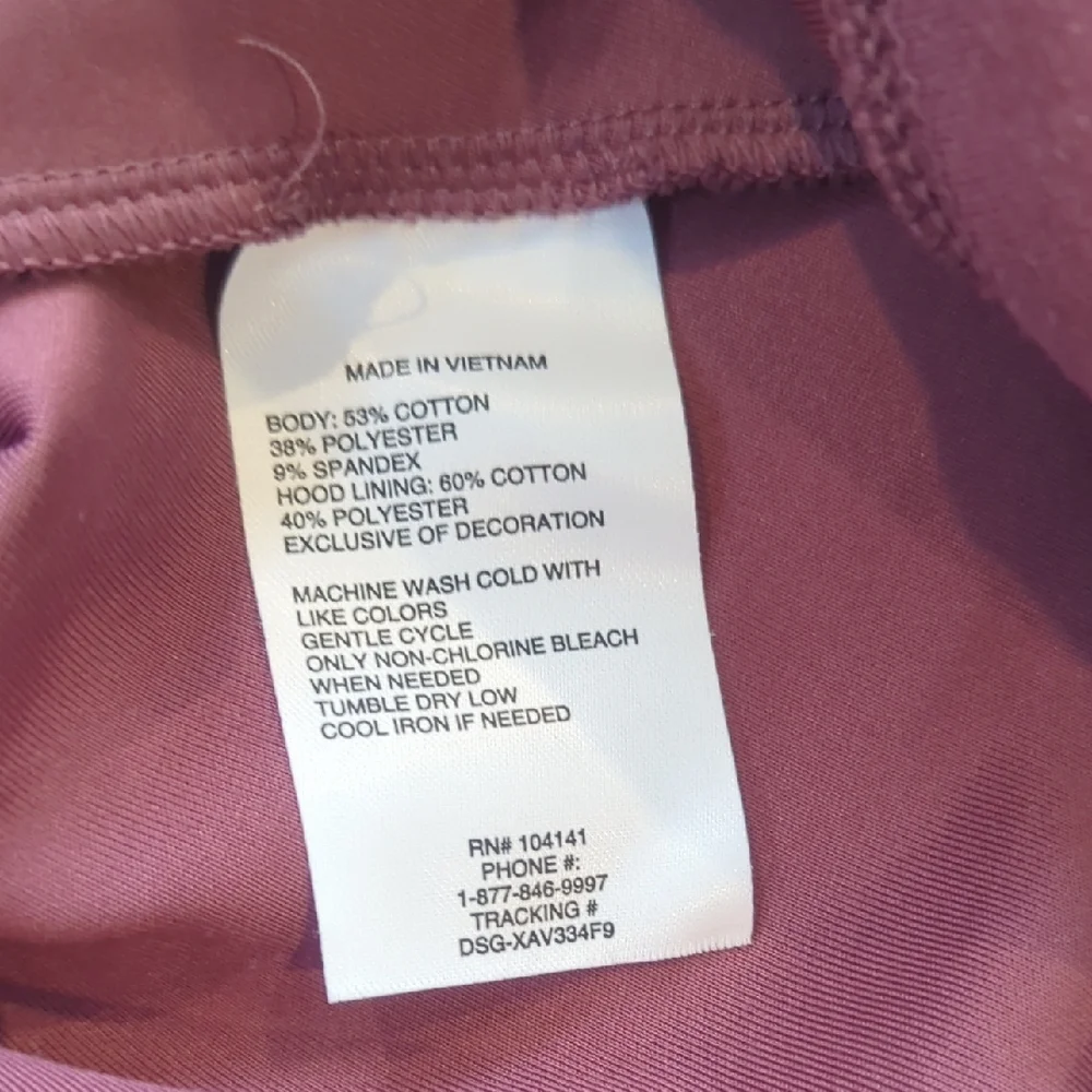 Sweat Suit DSG Hoodie and Joggers Girls XL Maroon